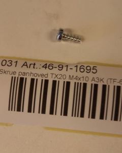 Screw ph TX20 M4x10 A3K